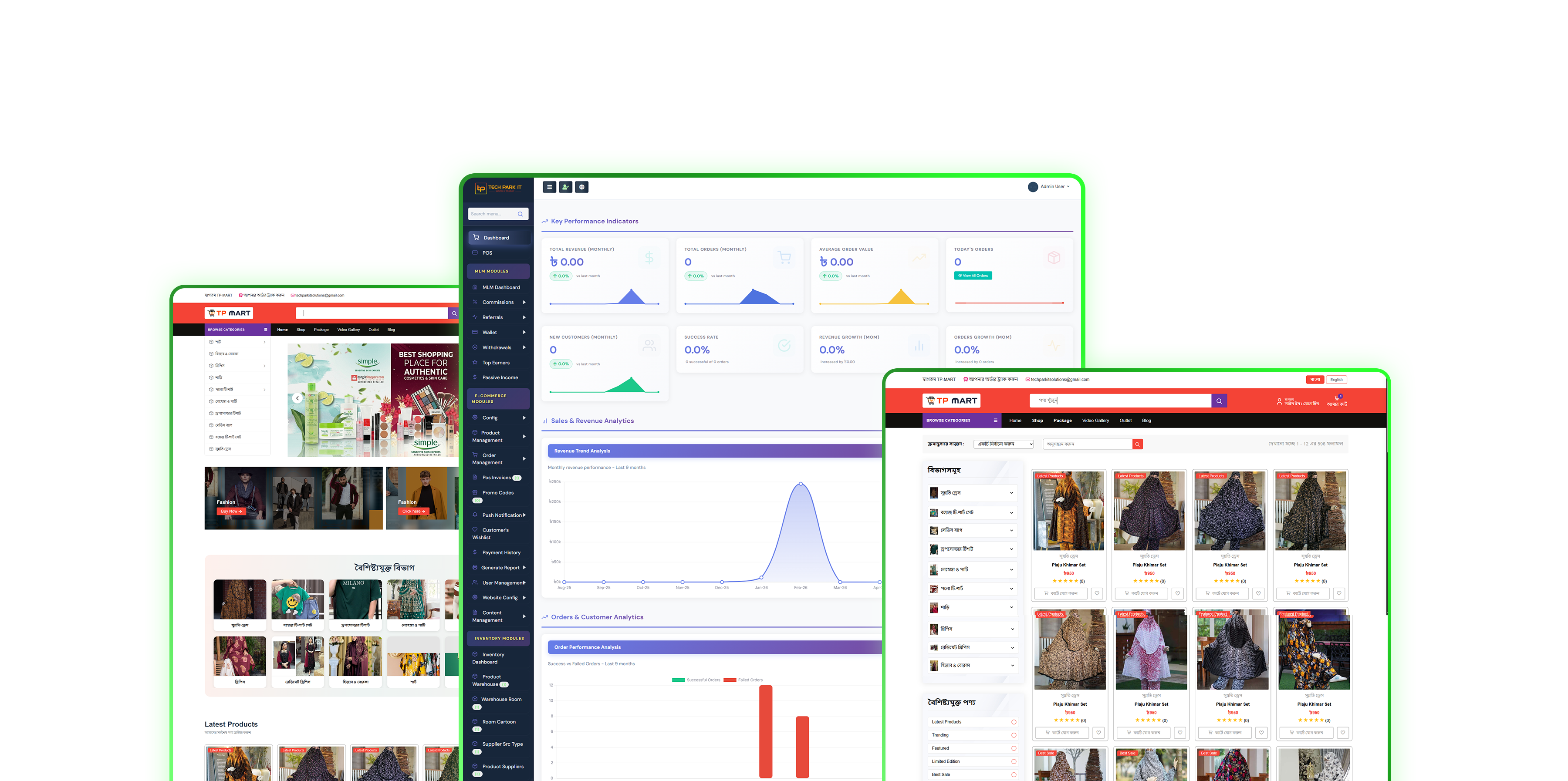 TP Mart Multi-Store Ecommerce  